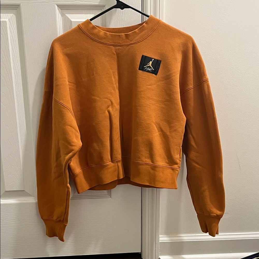 Jordan Burnt Orange Crewneck Sweatshirt